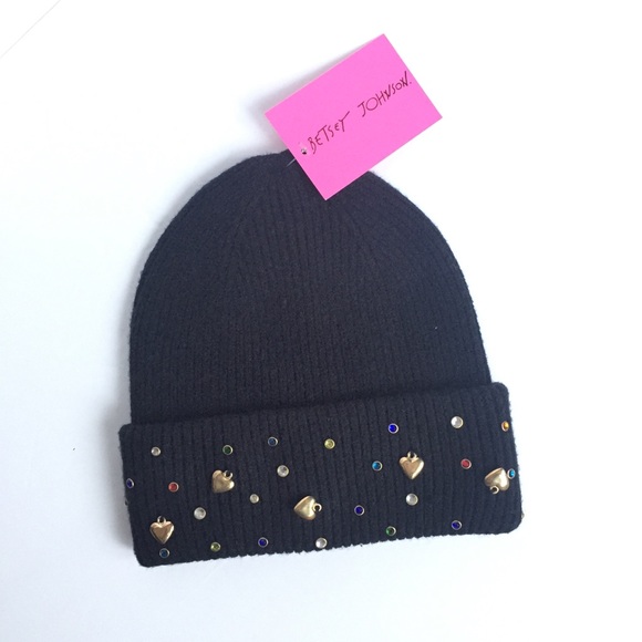 Accessories - Betsey Johnson beanie